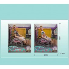 Лялька BabyToys KQ 159 A з коляскою та медичним набором