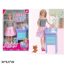 Кукла Kaibibi 29см WG132 с животными и аксессуарами