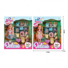 Кукла BabyToys L 5-15 пластиковая для девочки разные цвета