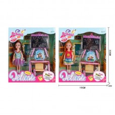 Кукла для девочки BabyToys L 5-17 пластиковая 19см