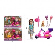 Лялька пластикова BabyToys L 5-19 25 см для дівчаток