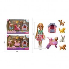 Кукла для девочки BabyToys L 5-21 пластмассовая 25см