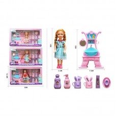 Кукла пластиковая BabyToys L 5-30, 3 вида микс
