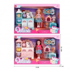 Кукла BabyToys L 5-37 для девочки, пластмасса, 2 вида Кукла BabyToys L 5-37 для девочки, пластмасса, 2 вида