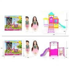 Кукла пластмассовая BabyToys L 5-41 для девочки 27 см