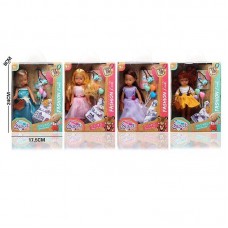 Лялька BabyToys LK 2505 пластикова мікс видів для дівчинки