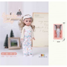 Кукла детская BabyToys MN 3312 высота 34 см со стеклянными глазами Кукла детская BabyToys MN 3312 высота 34 см со стеклянными глазами