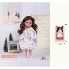Кукла BabyToys MN 3313, 34 см, со стеклянными глазами