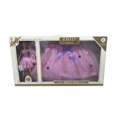 Кукла для девочки BabyToys QJ 069 D высота 30 см с платьем