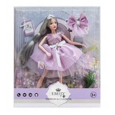 Кукла BabyToys QJ 118 A с диадемой и заколкой, 30 см Кукла BabyToys QJ 118 A с диадемой и заколкой, 30 см
