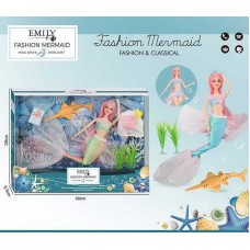 Кукла русалка BabyToys QJ 137 C, 30 см, пластик Кукла русалка BabyToys QJ 137 C, 30 см, пластик