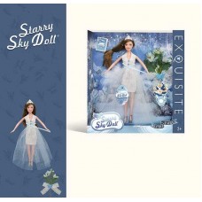 Лялька BabyToys SK 045 з діадемою та квітами, 30 см
