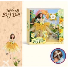 Кукла BabyToys SK 049 B 30 см с диадемой и цветами