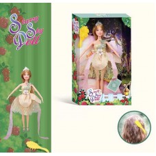 Лялька BabyToys SK 054 D 30 см з діадемою та щіткою