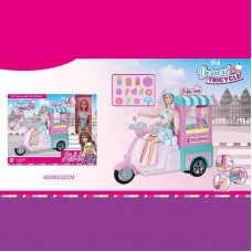 Кукла BabyToys WG 195 с мопедом 29 см шарнирные суставы
