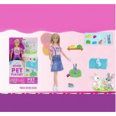 Лялька BabyToys WG 204 пластикова для дівчинки