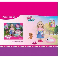 Лялька для дівчинки BabyToys WG 616 пластикова в коробці