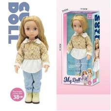 Кукла BabyToys WX 302-4, 38 см, съемный наряд, подвижные конечности