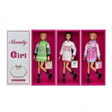 Кукла шарнирная BabyToys XD 122-1 с одеждой 30 см