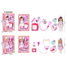 Лялька BabyToys А717 набір лікаря 32 см пластик