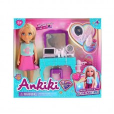 Кукла с туалетным столиком и аксессуарами BabyToys 606002