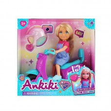 Кукла с мотоциклом BabyToys 606006, 13.5 см Кукла с мотоциклом BabyToys 606006, 13.5 см