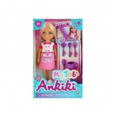 Кукла BabyToys 606021 с кухонными аксессуарами 13 см Кукла BabyToys 606021 с кухонными аксессуарами 13 см