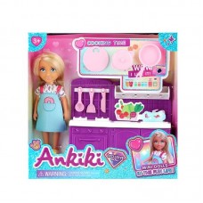 Кукла BabyToys 606036 с аксессуарами, подвижные конечности, 13 см