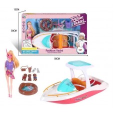Кукла с катером BabyToys K 031 для девочек пластмассовая Кукла с катером BabyToys K 031 для девочек пластмассовая