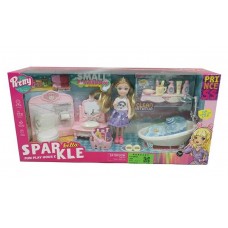 Кукла с мебелью BabyToys 7023 для девочки
