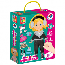 Магнітна одягалка "Trendy girl" VT3702-23 Магнітна одягалка "Trendy girl" VT3702-23