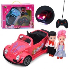 Машинка для куклы BabyToys 828-2 на радиоуправлении 20см