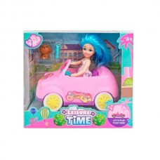 Ігровий набір машинка з ляльою BabyToys 898-3, 14 см Ігровий набір машинка з ляльою BabyToys 898-3, 14 см