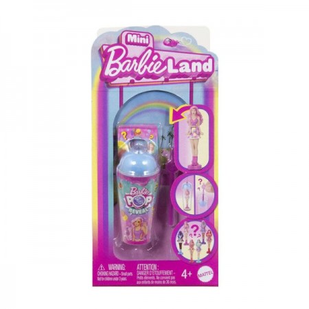 Миникулечка-сюрприз Barbie "Pop Reveal" серии "Mini BarbieLand" – крутые Бабл-ти Размер упаковки 3 x 8 x 15 см,
Вес 26 г,
Размер игрушки 4 см Миникулечка-сюрприз Barbie "Pop Reveal" серии "Mini BarbieLand" – крутые Бабл-ти Размер упаковки 3 x 8 x 15 см,
Вес 26 г,
Размер игрушки 4 см