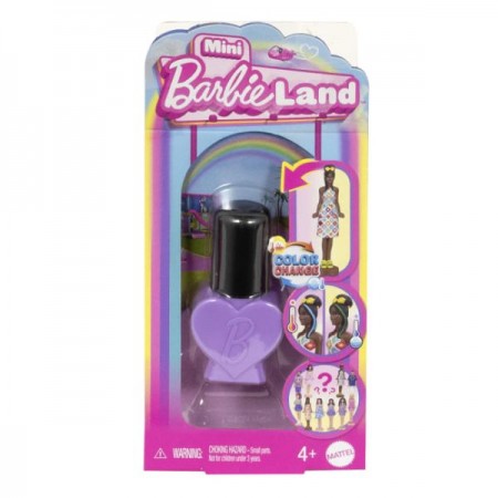Миникулечка-сюрприз Barbie "Модница" серии "Mini BarbieLand" – новое поколение Размер упаковки 3 x 8 x 15 см ,
Размер игрушки 4 см