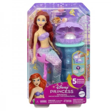 Набор с куклой Ариэль "Магия жемчужин" Disney Princess Размер игрушки 30 см ,
Имя персонажа Ариэль