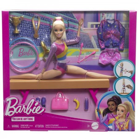 Набор "Тренировки по гимнастике" Barbie Размер упаковки 6 x 36 x 33 см Набор "Тренировки по гимнастике" Barbie Размер упаковки 6 x 36 x 33 см