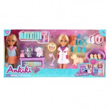Набор кукол BabyToys 606121 из 2 шт с одеждой и аксессуарами Набор кукол BabyToys 606121 из 2 шт с одеждой и аксессуарами