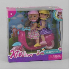 Куклы на мопеде BabyToys 88007 пластиковые для девочек Куклы на мопеде BabyToys 88007 пластиковые для девочек