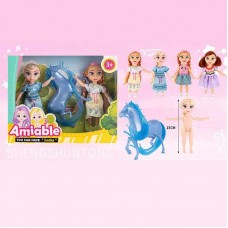 Набор кукол BabyToys ST 55661-1 с подвижными элементами и одеждой