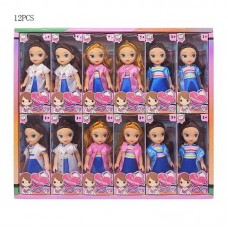 Набір ляльок BabyToys TT 61 A, 12 штук, пластик