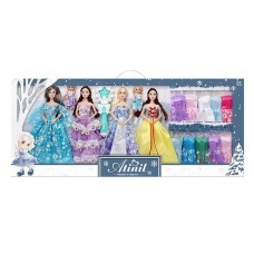 Набор кукол BabyToys WX 162-1 с нарядами 6 штук