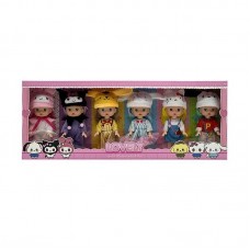Набор кукол BabyToys XD 113 A пластиковые разные цвета Набор кукол BabyToys XD 113 A пластиковые разные цвета