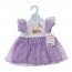 Одежда для куклы Baby Annabell Платье сиреневое 43 см Одежда для куклы Baby Annabell Платье сиреневое 43 см