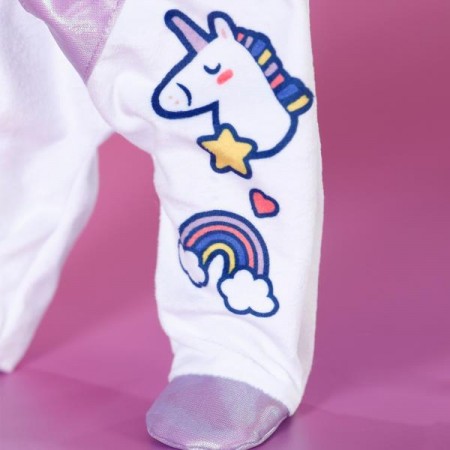 Одяг для ляльки Baby Born Комбінезон єдинорога 43 см Одяг для ляльки Baby Born Комбінезон єдинорога 43 см