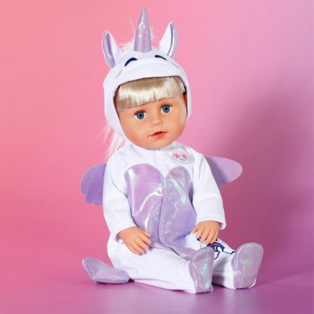 Одяг для ляльки Baby Born Комбінезон єдинорога 43 см Одяг для ляльки Baby Born Комбінезон єдинорога 43 см