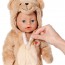 Одяг для ляльки Baby Born Комбінезон ведмедика 43 см Одяг для ляльки Baby Born Комбінезон ведмедика 43 см
