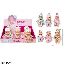 Лялька пупс BabyToys L-2404A 23 см пластикова