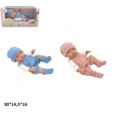 Кукла пупс BabyToys 30см YL2412B пластиковая для девочки