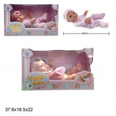 Кукла пупс BabyToys 40см пластиковая для девочки
